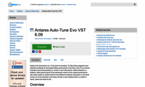 Antares-auto-tune-evo-vst.updatestar.com thumbnail