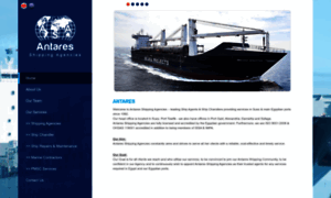 Antares-shipping-agencies.com thumbnail