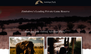 Antelopepark.co.zw thumbnail