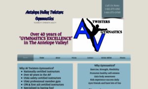 Antelopevalleytwistersgymnastics.com thumbnail