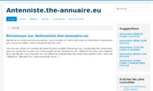 Antenniste.the-annuaire.eu thumbnail