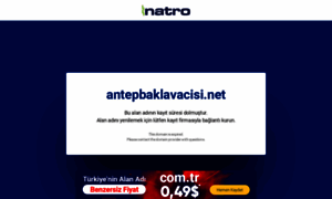 Antepbaklavacisi.net thumbnail