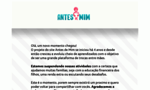 Antesdemim.com.br thumbnail