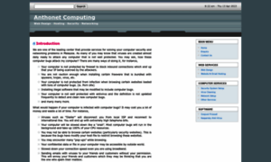 Anthonet.com thumbnail
