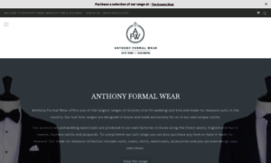 Anthonyformalwear.co.uk thumbnail