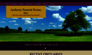 Anthonyfuneralhome.net thumbnail