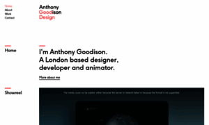 Anthonygoodisondesign.com thumbnail