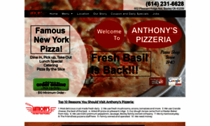 Anthonys-pizzeria.com thumbnail