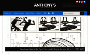 Anthonyscomicbookart.com thumbnail