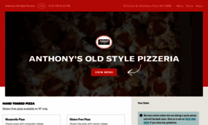 Anthonysoldstylepizzeria.com thumbnail