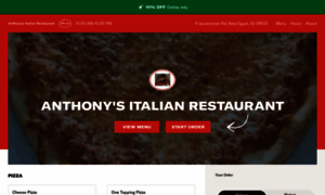 Anthonysrestaurantmenu.com thumbnail
