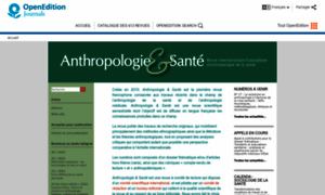 Anthropologiesante.revues.org thumbnail