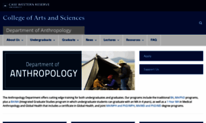 Anthropology.case.edu thumbnail