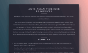 Anti-asianviolenceresources.carrd.co thumbnail