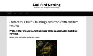 Anti-bird-netting.com thumbnail