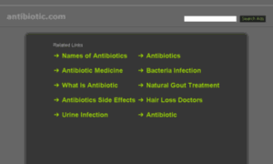 Antibiotic.com thumbnail