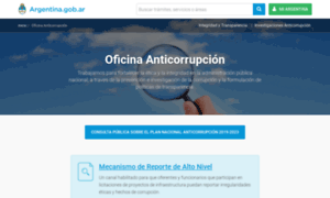 Anticorrupcion.gob.ar thumbnail