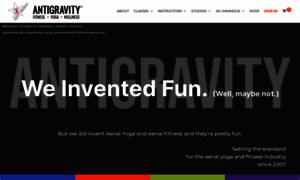 Antigravityfitness.com thumbnail