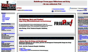 Antikriegsforum-heidelberg.de thumbnail