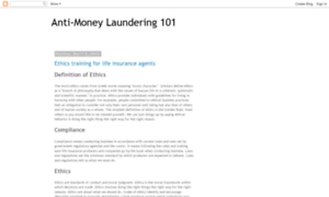 Antimoneylaundering101.blogspot.com thumbnail