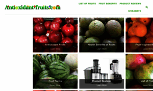 Antioxidant-fruits.com thumbnail