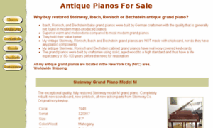 Antique-piano-for-sale.com thumbnail