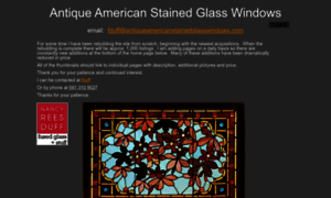 Antiqueamericanstainedglasswindows.com thumbnail
