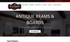 Antiquebeamsandboards.com thumbnail