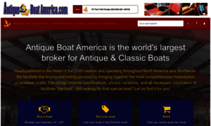 Antiqueboatamerica.com thumbnail