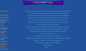 Antiquebottletrader.com thumbnail