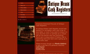 Antiquebrasscashregisters.com thumbnail