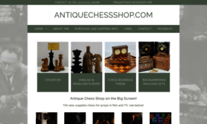 Antiquechessshop.com thumbnail