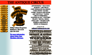 Antiquecircus.com thumbnail