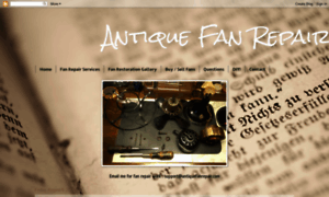 Antiquefanrepair.blogspot.com thumbnail