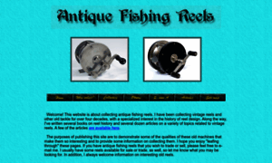 Antiquefishingreels.info thumbnail