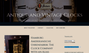 Antiquevintageclock.com thumbnail