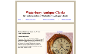 Antiquewaterburyclocks.com thumbnail