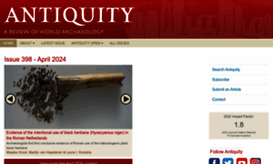 Antiquity.ac.uk thumbnail