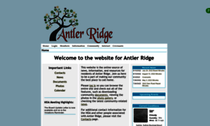 Antlerridge.org thumbnail