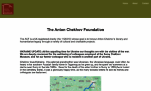 Antonchekhovfoundation.org thumbnail