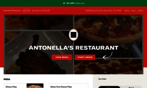 Antonellasrestaurantmenu.com thumbnail