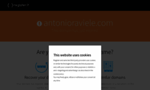 Antonioraviele.com thumbnail