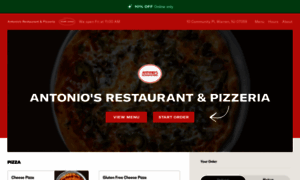 Antoniosrestaurantandpizzeria.com thumbnail