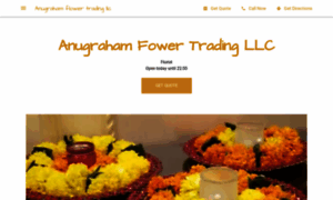 Anugrahamflowertradingllc.business.site thumbnail