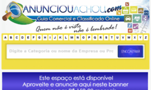 Anunciouachou.net.br thumbnail