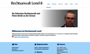 Anwalt.lenel.ch thumbnail