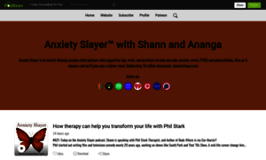 Anxietyslayer.podbean.com thumbnail