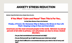 Anxietystressreduction.com thumbnail