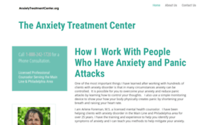 Anxietytreatmentcenter.org thumbnail