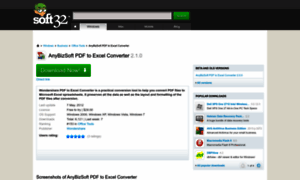 Anybizsoft-pdf-to-excel-converter.soft32.com thumbnail